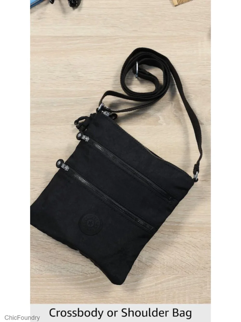 Mini Crossbody Bag Lightweight Adjustable Shoulder Sling Nylon